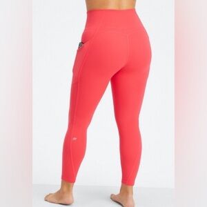Fabletics Oasis PureLuxe High-Waisted Vibrant Red Leggings